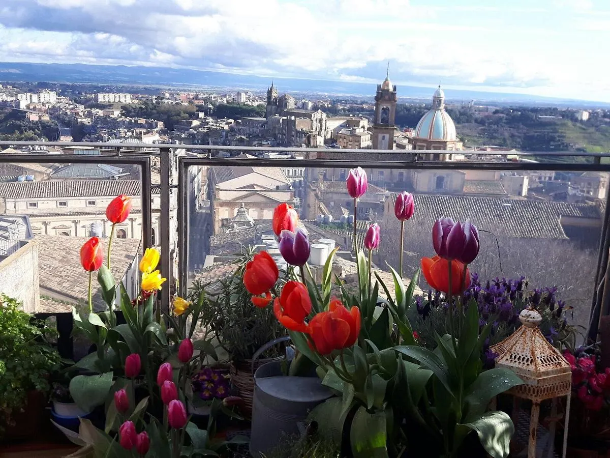 Casa Tipica Siciliana: Panoramic Terrace B&B Caltagirone Italy